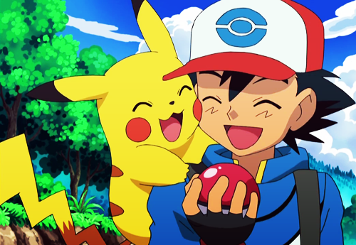 Ash is terrible at raising pokemon.